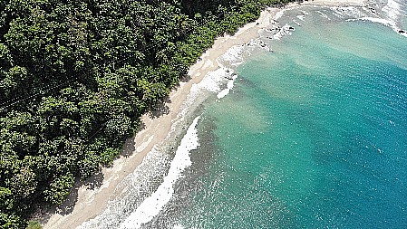 Bird's eye view: Diumanod beach, Brgy. Udalo Bird's eye view of Diumanod beach in Udalo